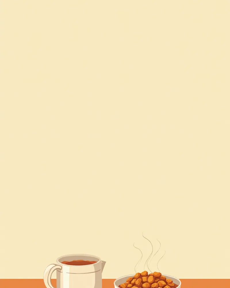 계량컵과 함께 놓인 성묘용 건식 사료 한 끼 분량