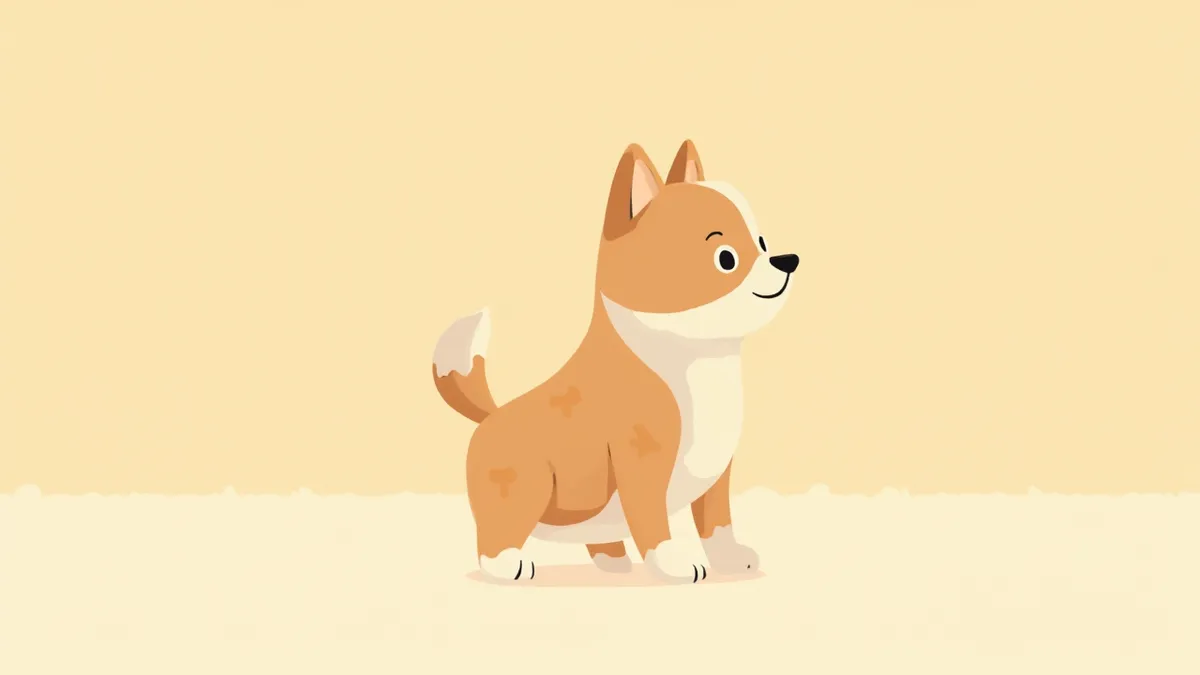 강아지 항문낭 위치를 보여주는 일러스트