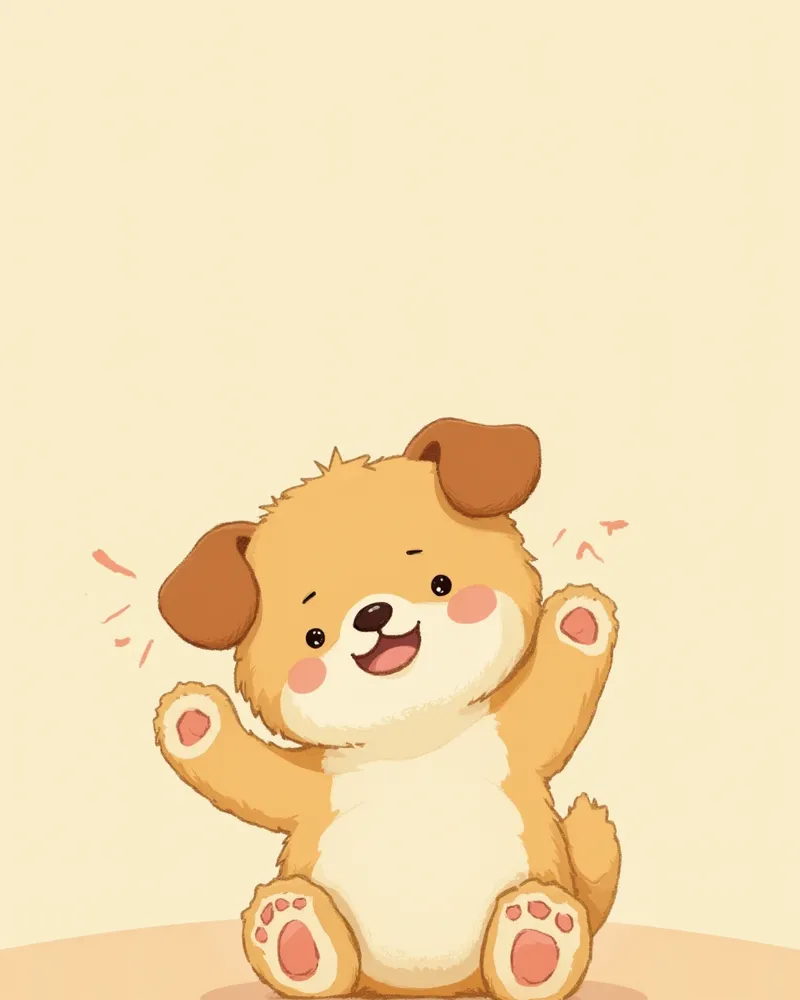 한쪽 귀를 반복적으로 긁는 강아지