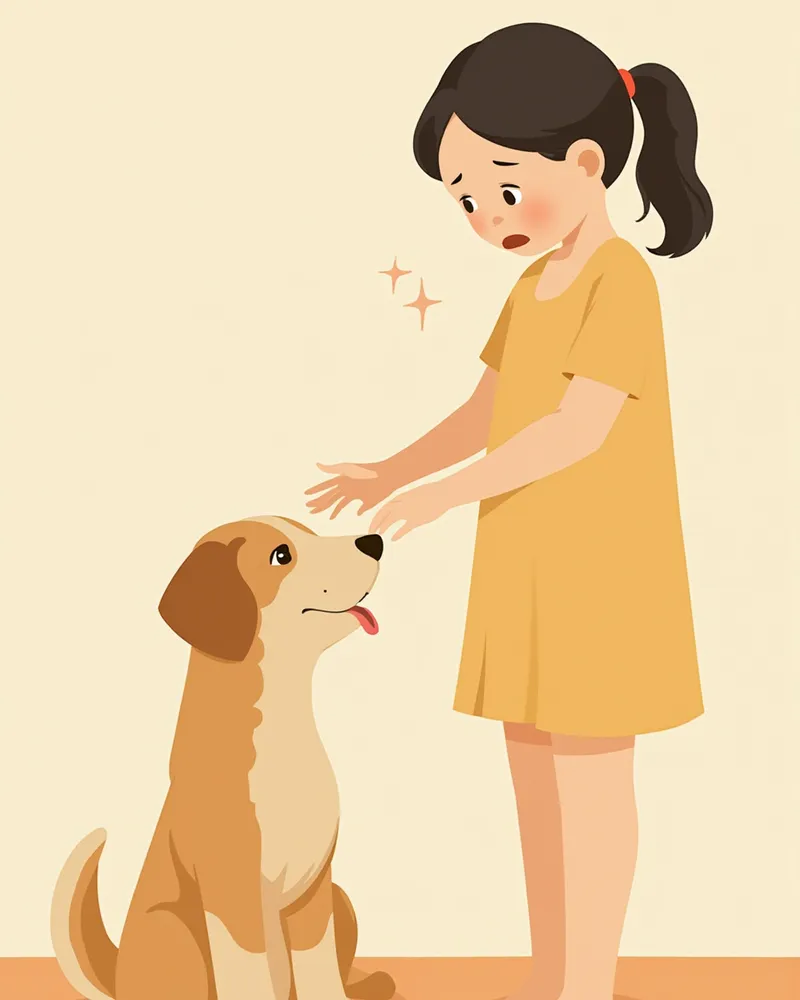 강아지 잇몸 색을 확인하는 보호자