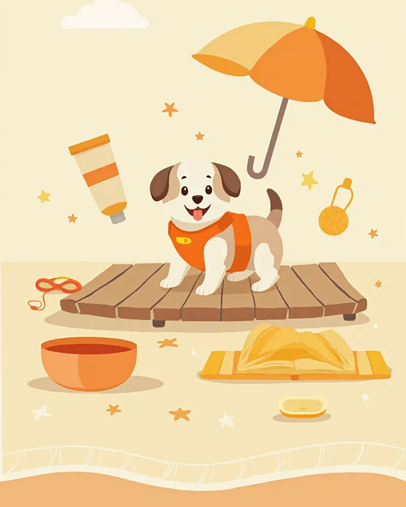 구명조끼·식수·선크림 등 반려동물 물놀이 필수 안전용품