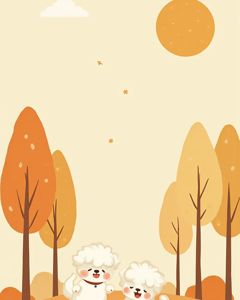 활동적인 비숑과 차분한 말티즈의 생활 패턴 비교 이미지