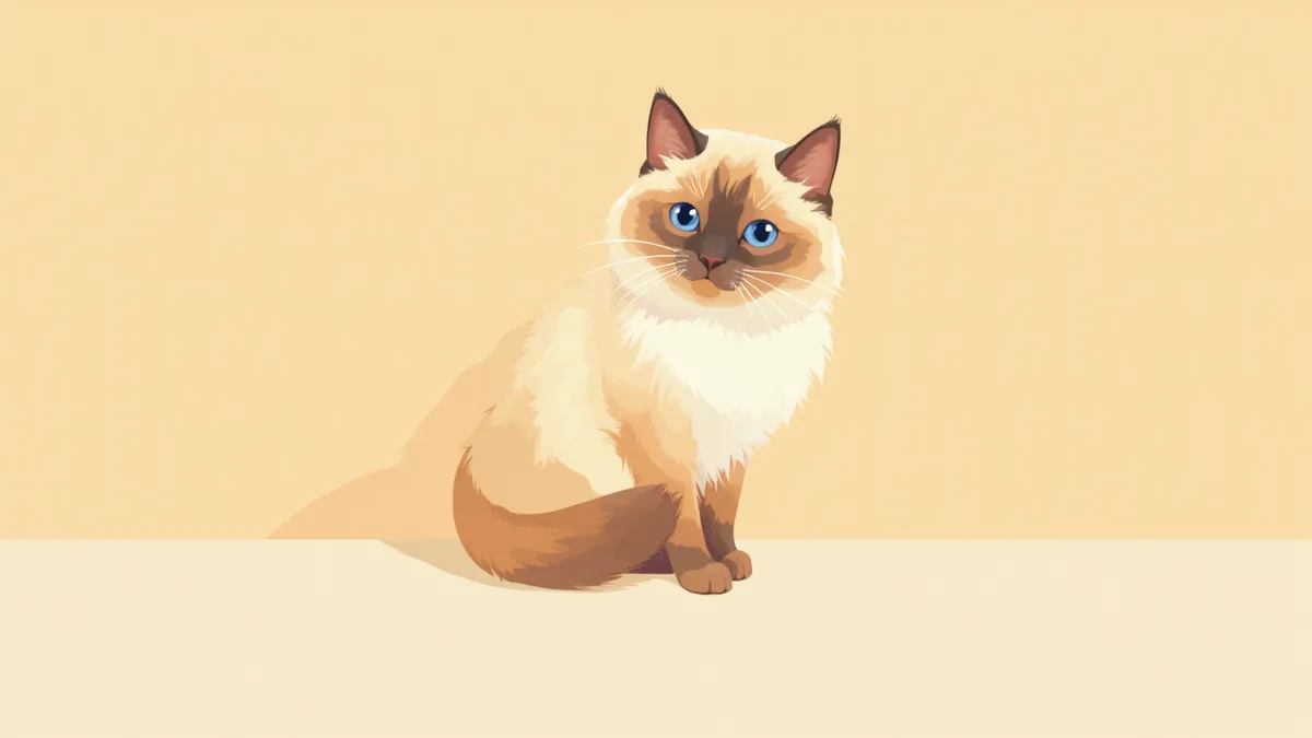 버만 고양이 클로즈업 정면 사진