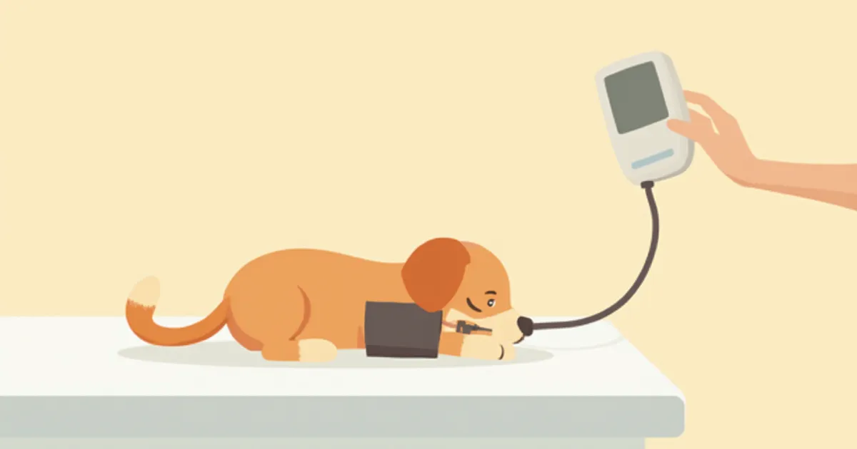 반려동물 혈압 측정과 정상치