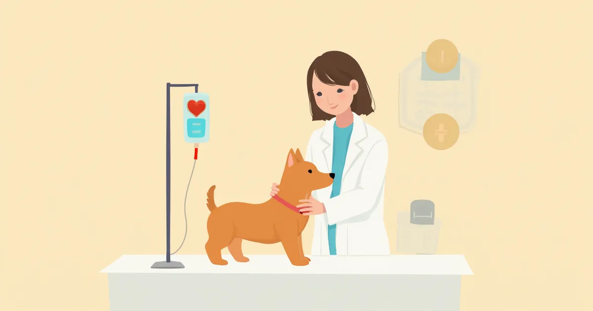 반려동물 수혈 과정과 혈액형