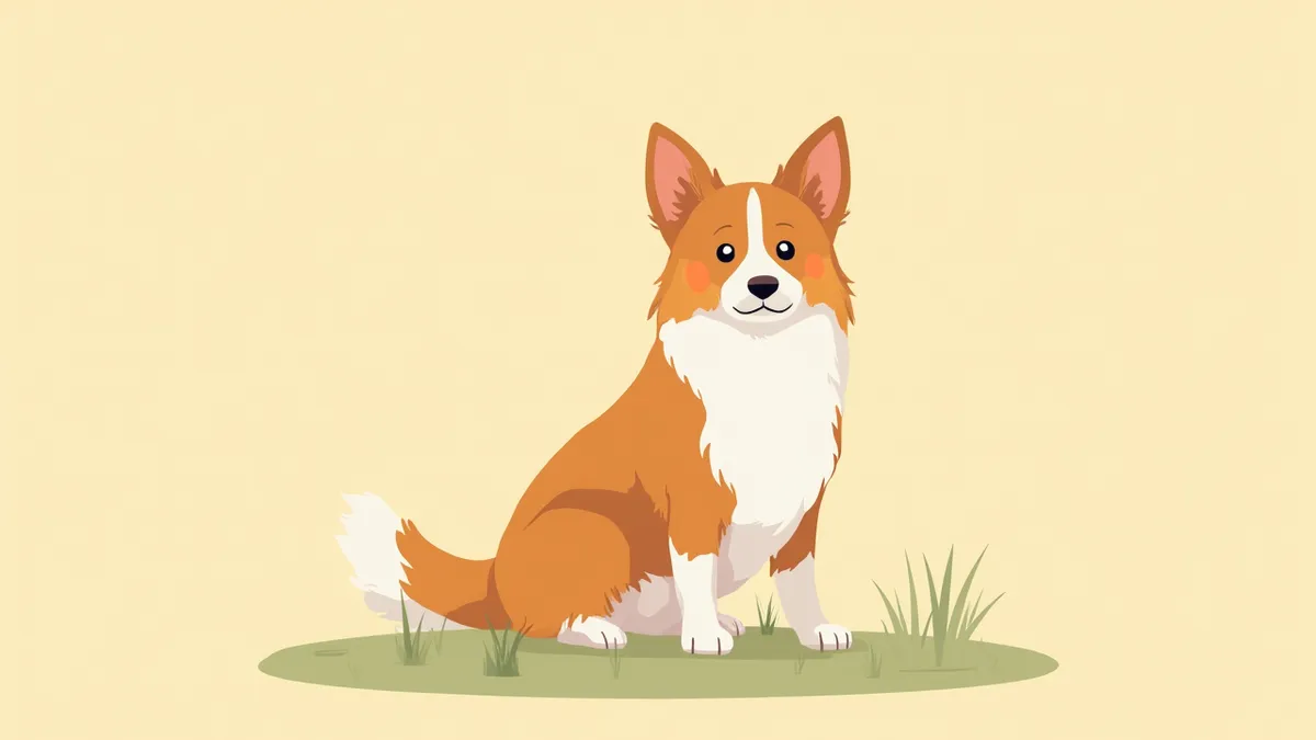 병원에서 건강검진을 받기 전 앉아 있는 보더콜리