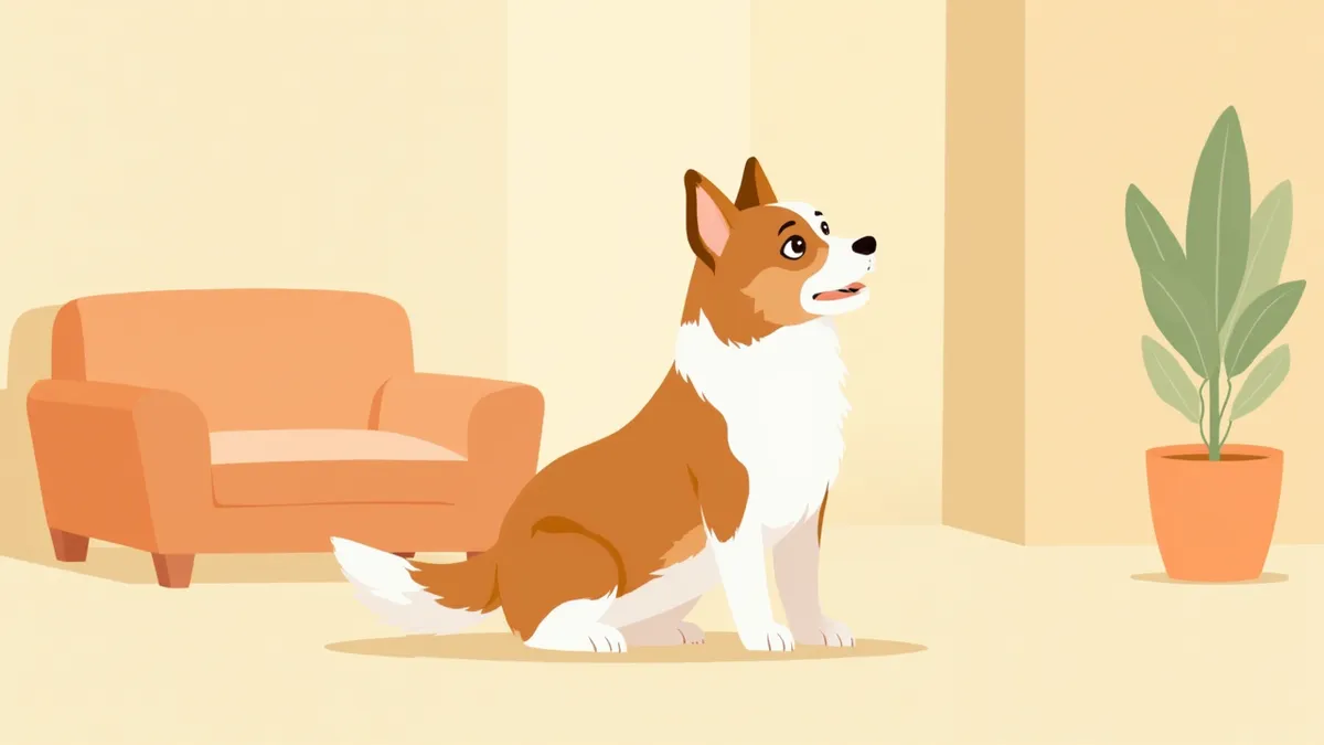 보호자의 손 신호에 집중하는 보더콜리