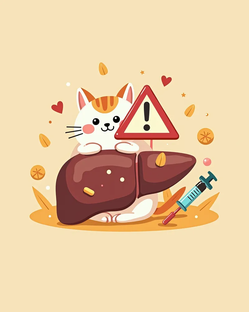 고양이 간부전의 주요 원인: 약물 독성과 감염