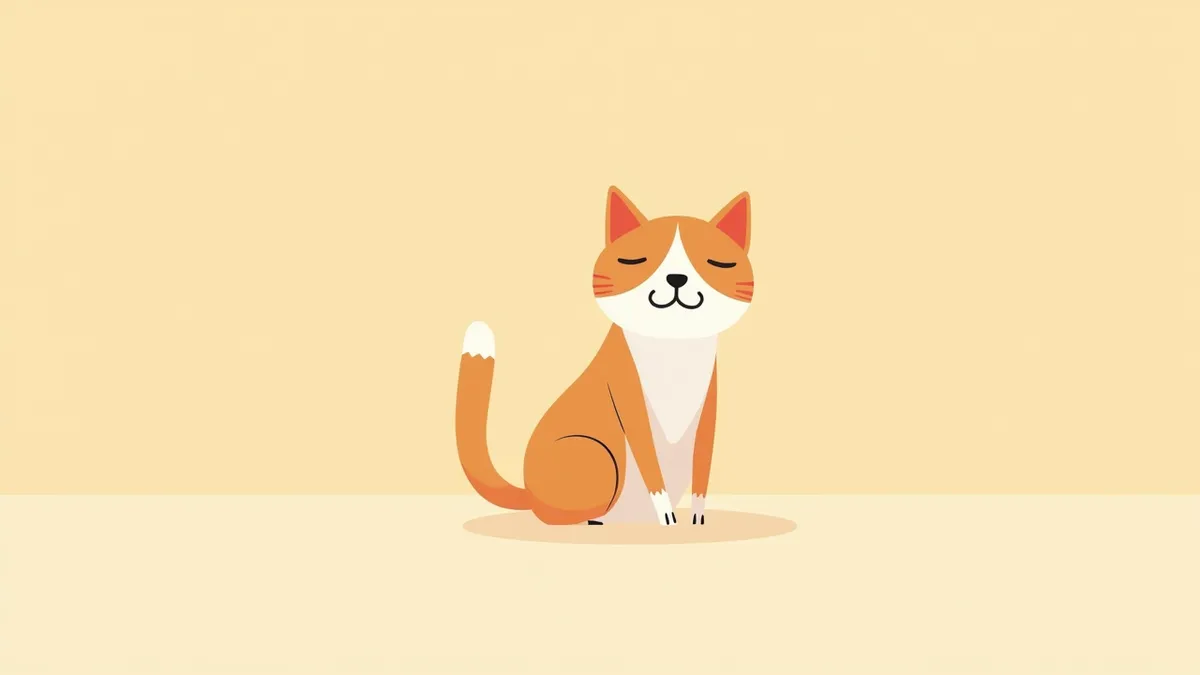 고양이 항문낭 관리 중인 모습