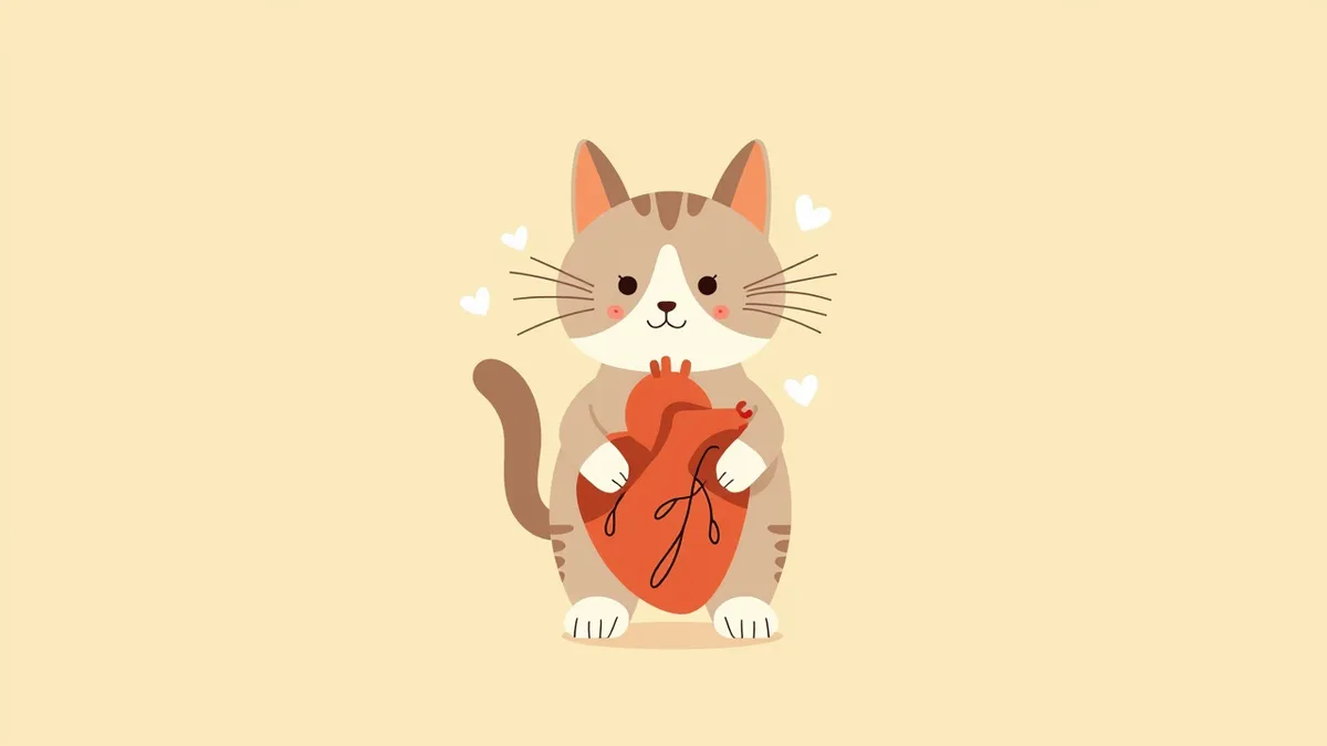 고양이 심장의 해부도, 심장 리듬 조절 약물 작용 부위 강조