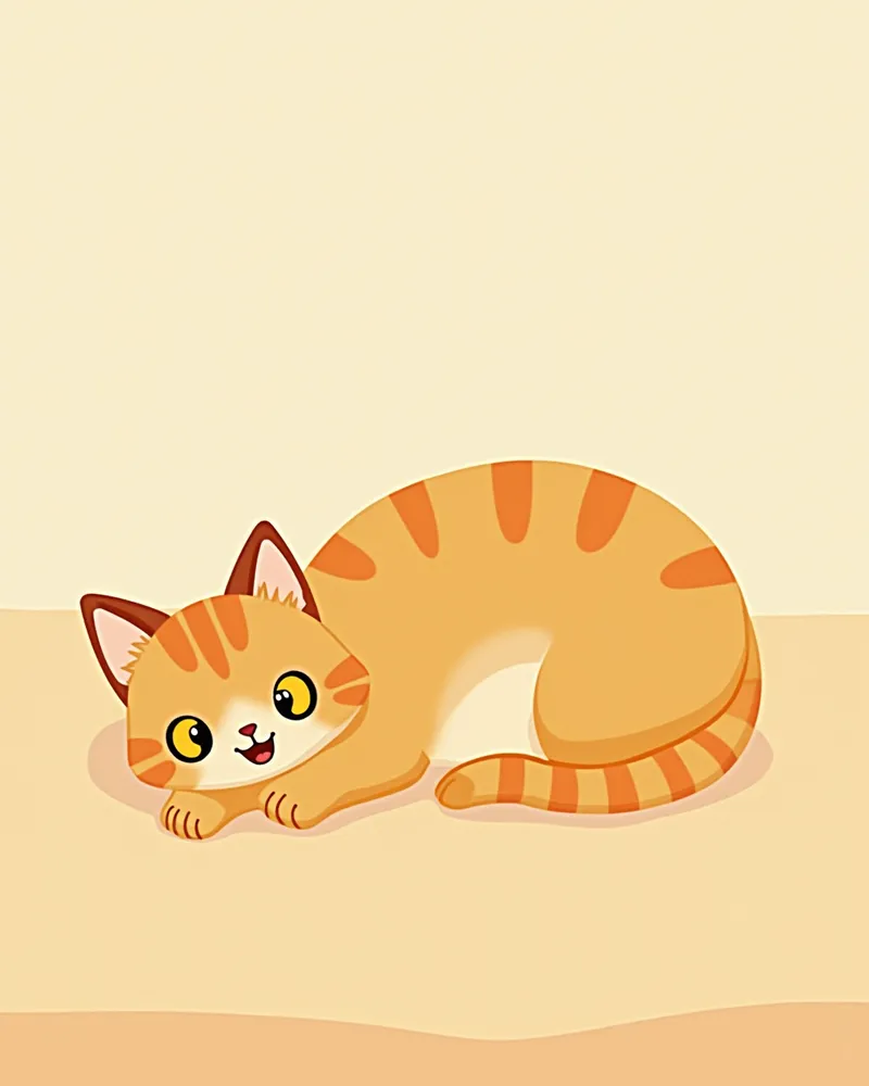 황달과 복부 팽만이 있는 고양이