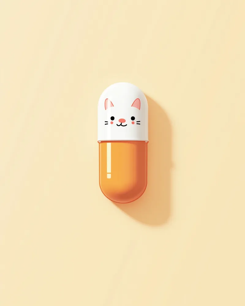 고양이 전용 심장 건강 캡슐 제품 이미지