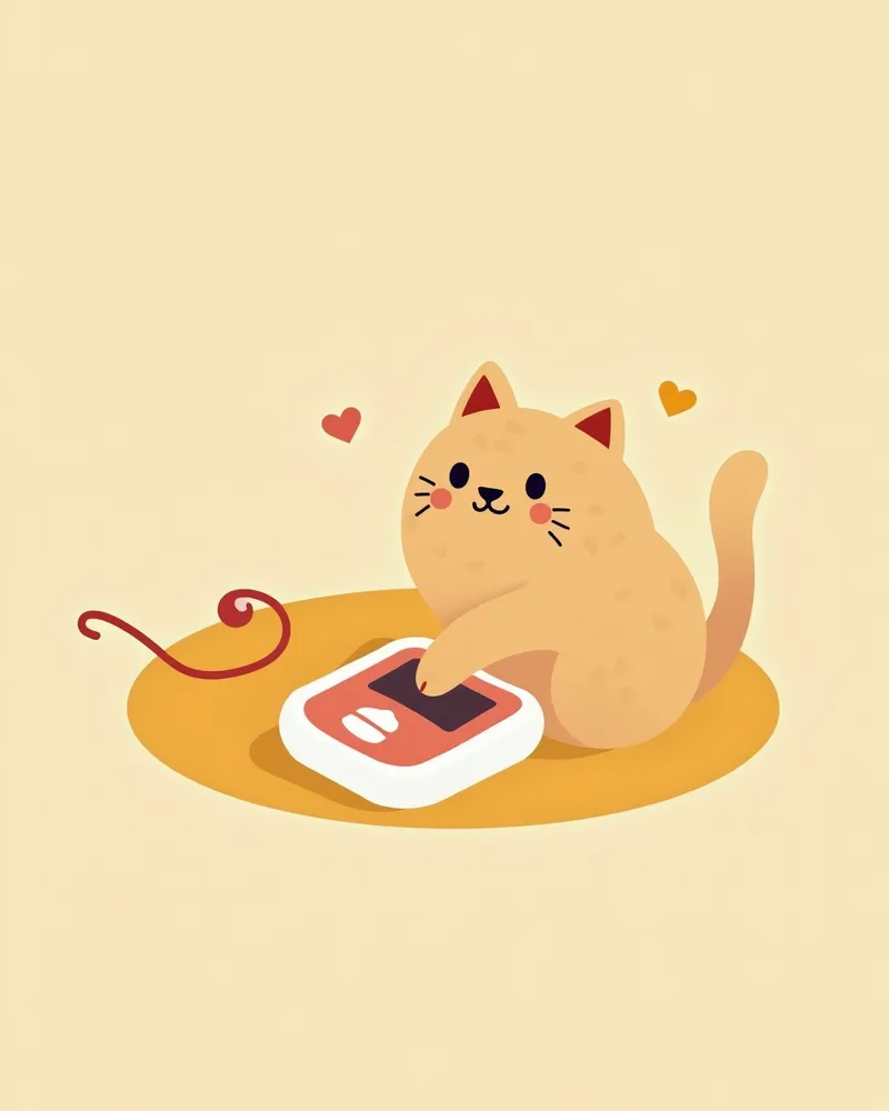 고양이용 홈 심장 모니터링 키트