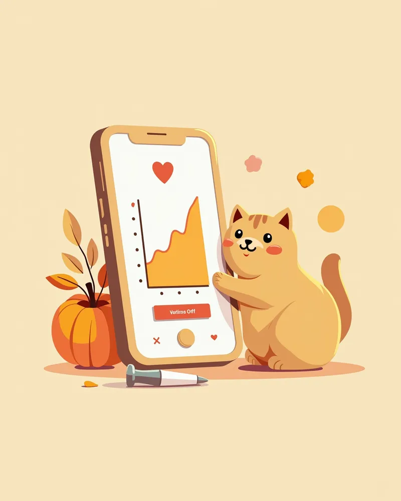 고양이 혈당 모니터링 앱과 장비