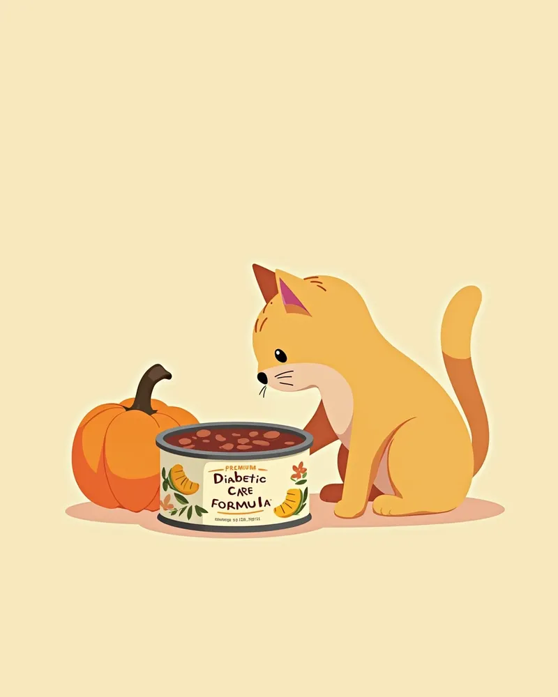 고양이 당뇨 전용 습식 사료 캔 제품 이미지