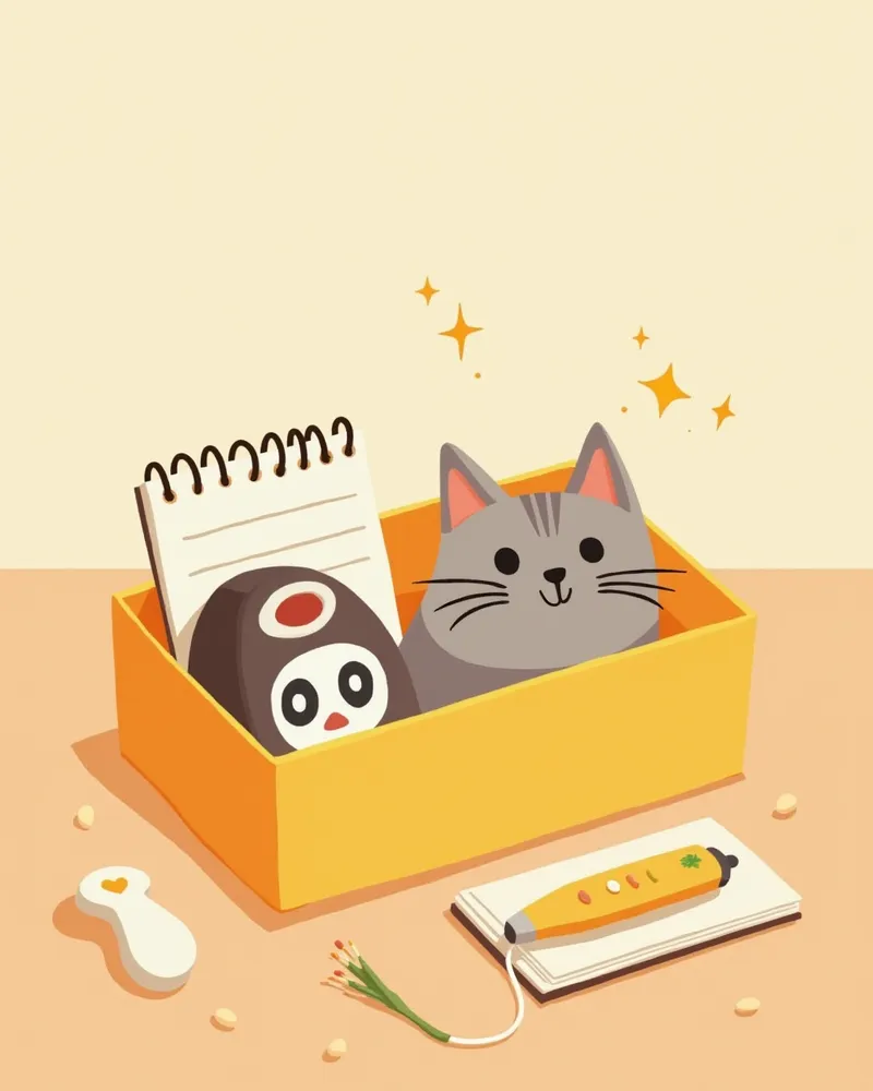 홈케어 고양이 체크 키트 구성품
