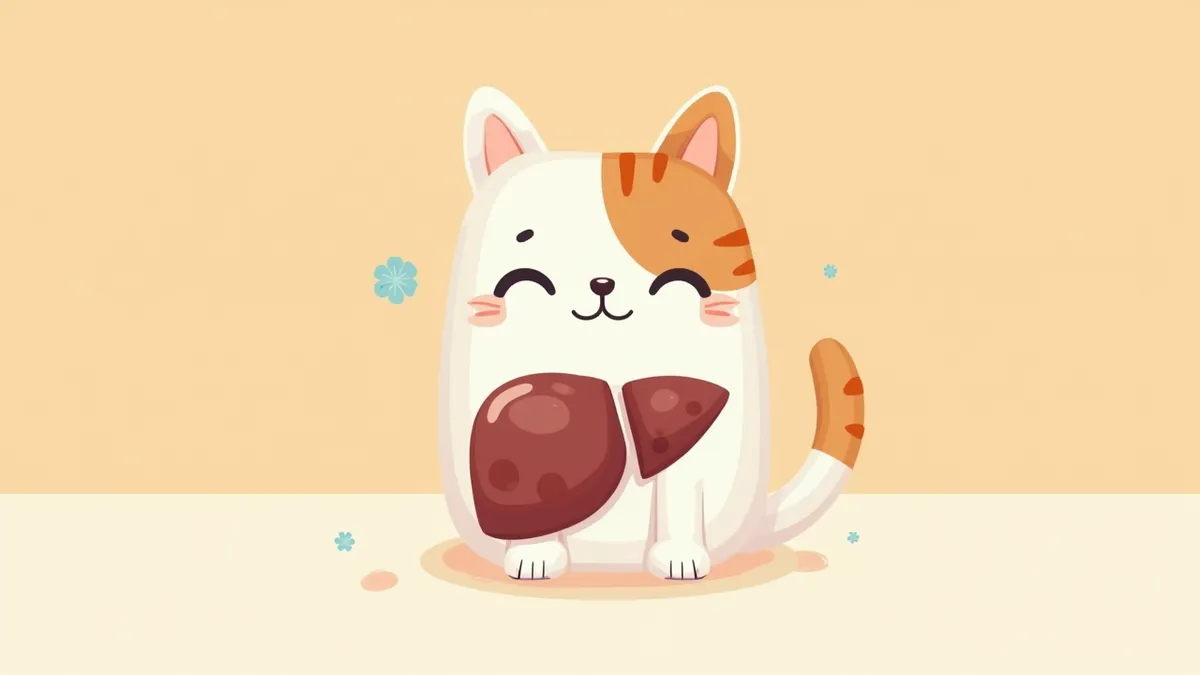 고양이 간세포의 현미경 이미지