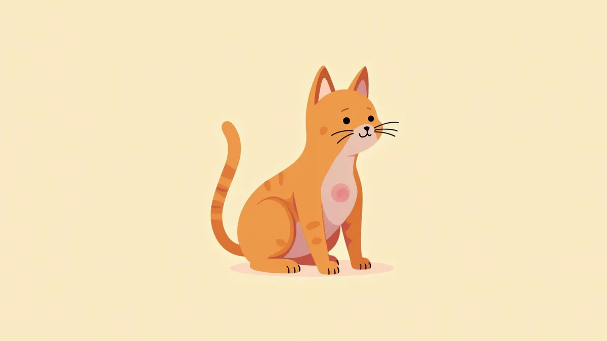 고양이 흉강 내 흉막삼출 상태의 해부도