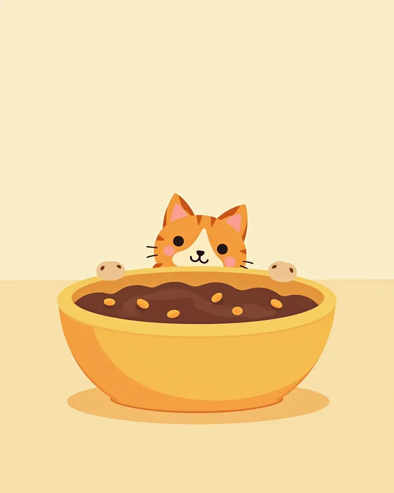 고양이 삼장기 질환 관리용 저자극성 사료