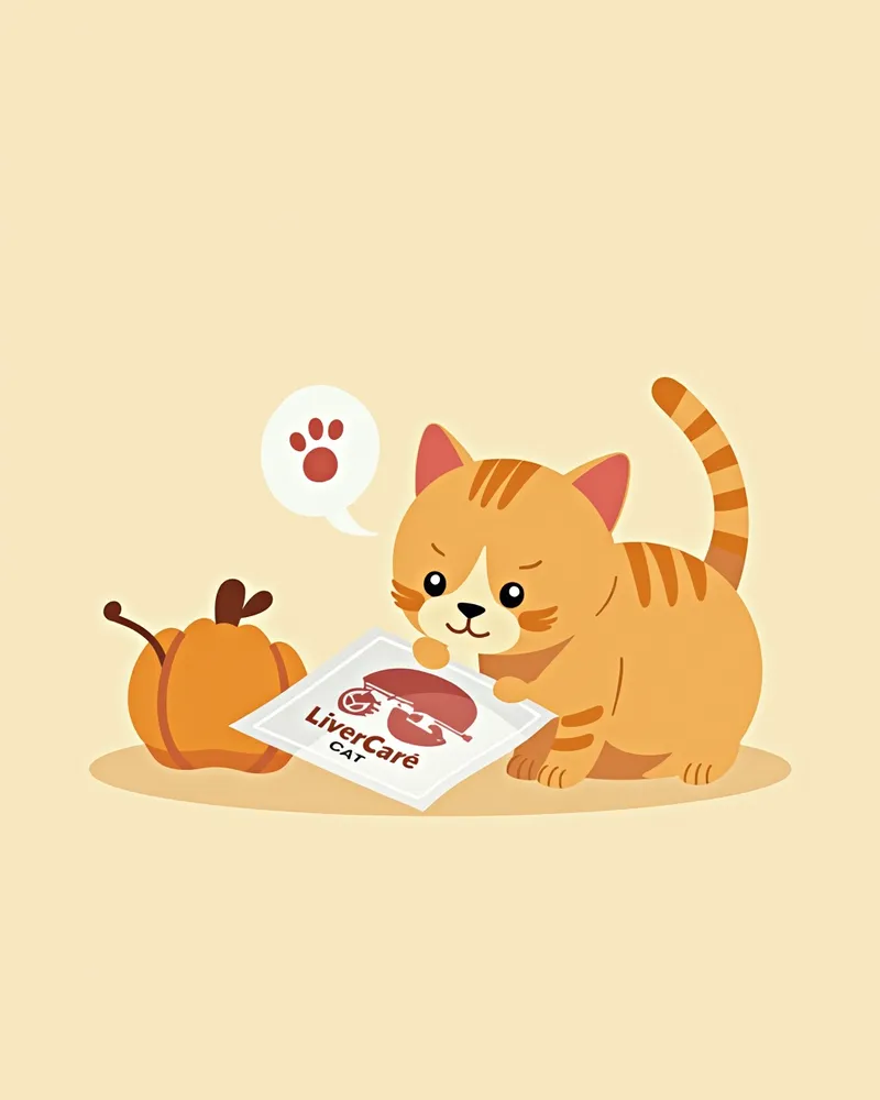 고양이 간 보호 분말 제품 포장