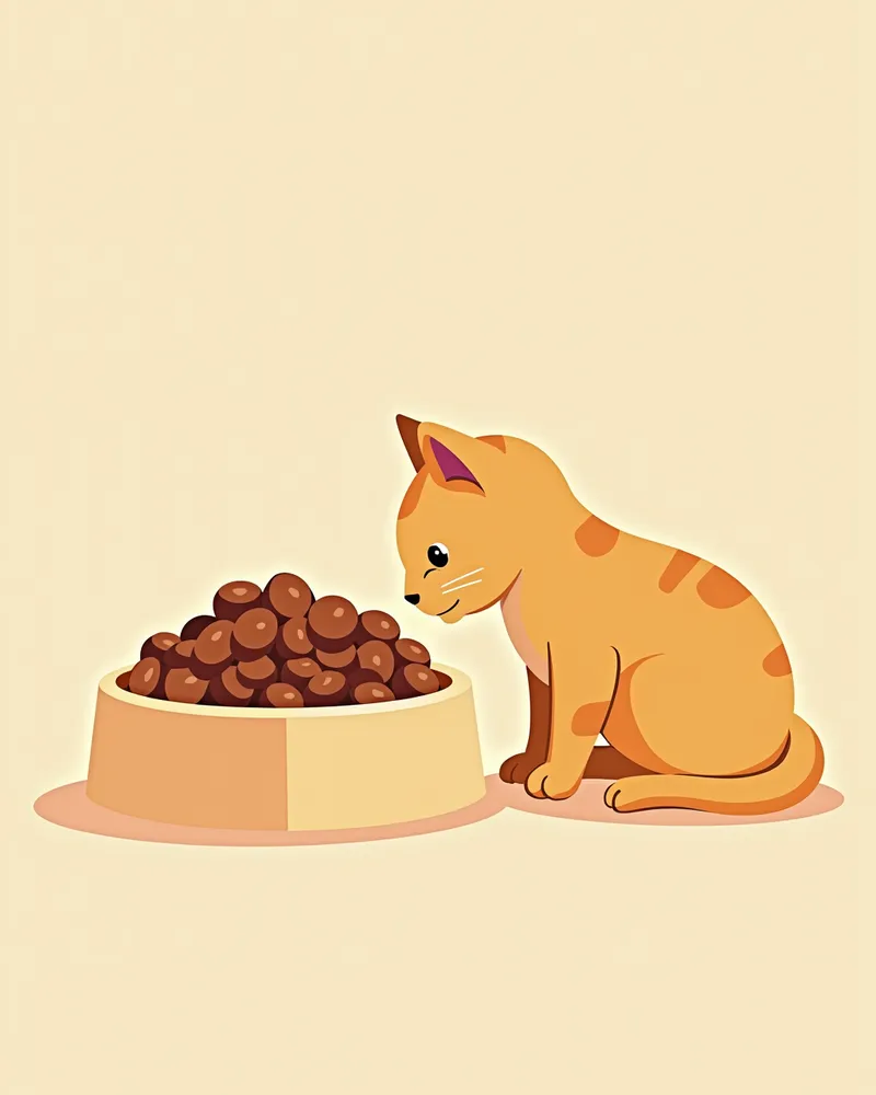 고양이 간 병증 전용 특수 사료