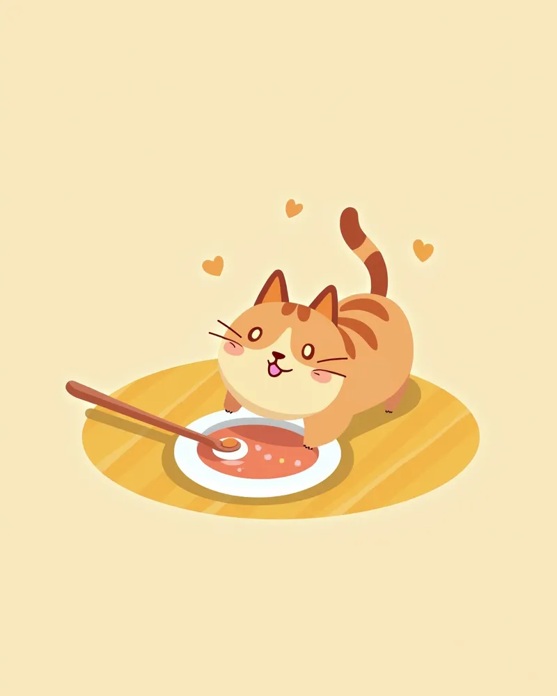 고양이가 영양제를 먹는 모습