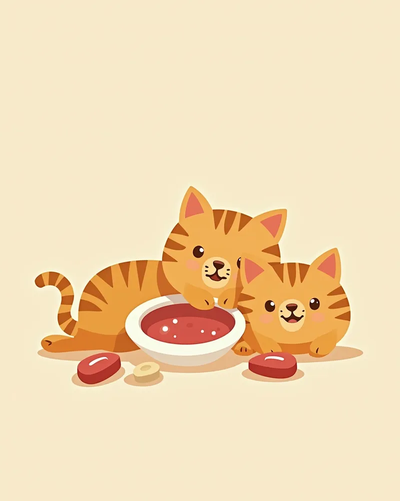고양이 간 건강 보조제 모음