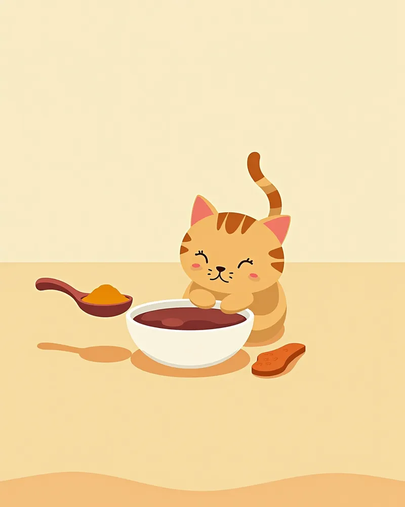 고양이 간 보호제 분말 제품
