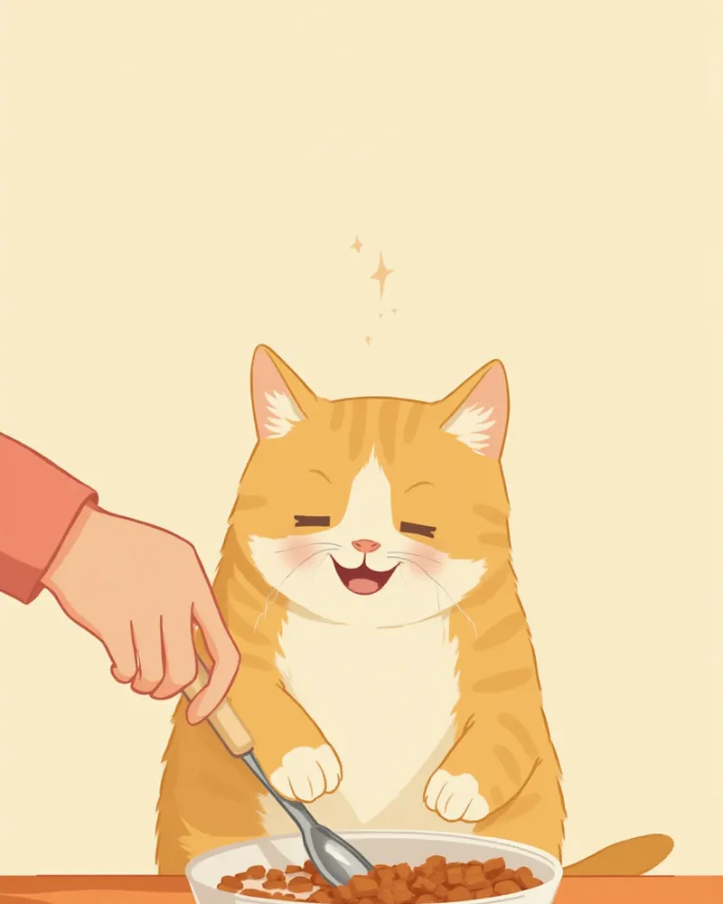 고양이 사료 전환 방법