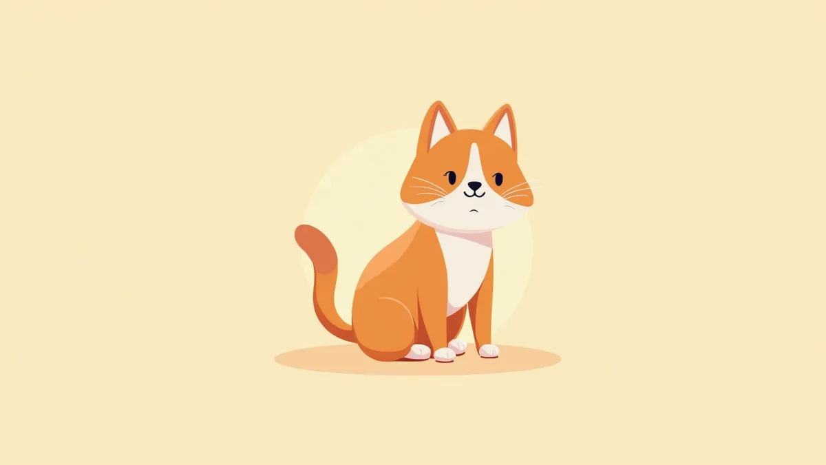 고양이 뼈속에서 비정상적인 플라즈마 세포가 증식하는 모습을 보여주는 의학적 일러스트