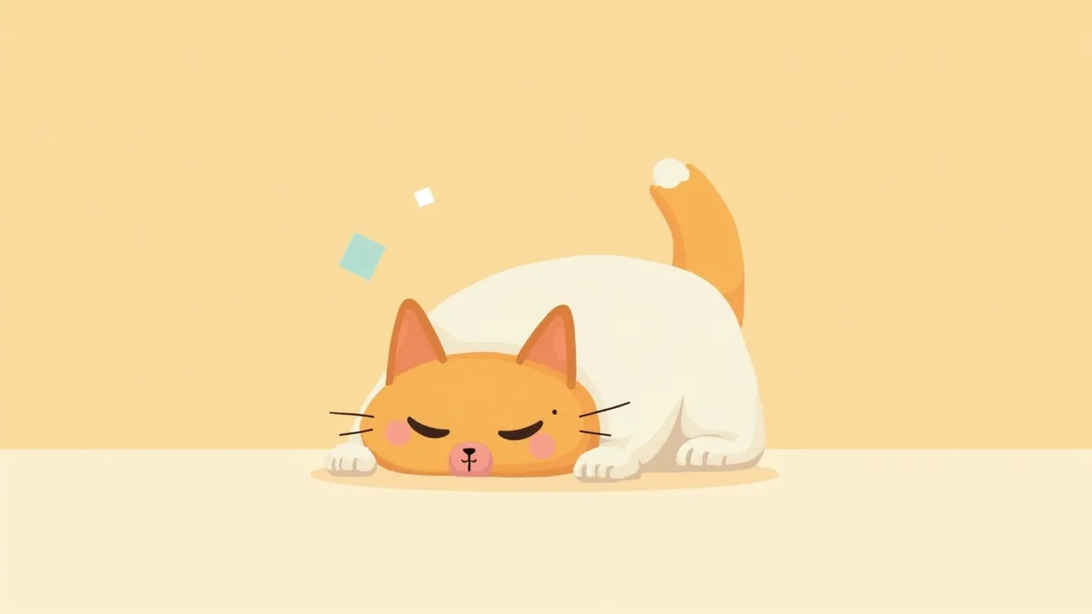 고양이 비강 폴립 증상 설명을 위한 이미지