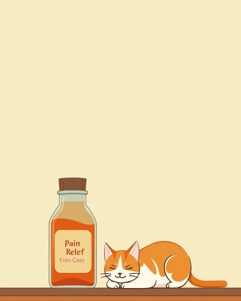 고양이 통증 완화용 천연 허브 제품