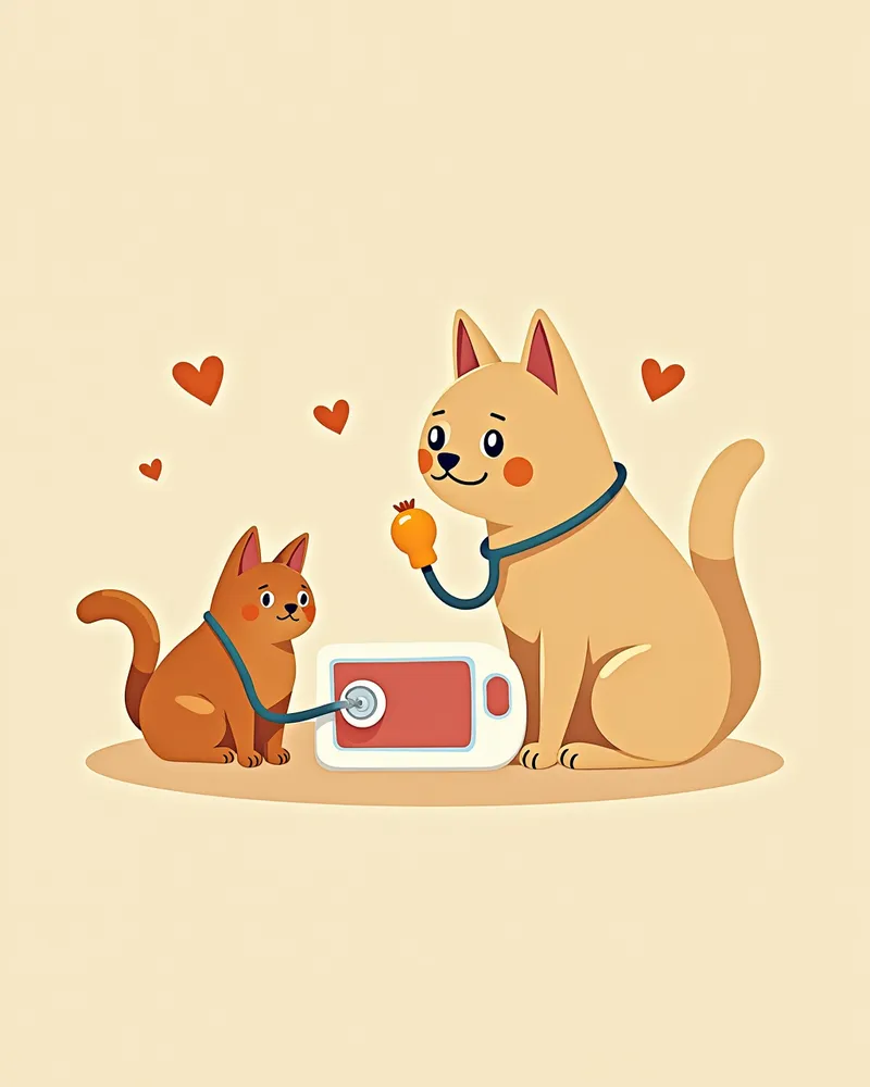 고양이 심장 건강 홈 모니터링 키트