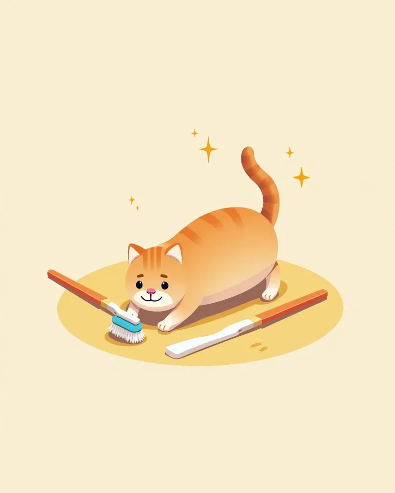 고양이 전용 치아 클리너 스틱