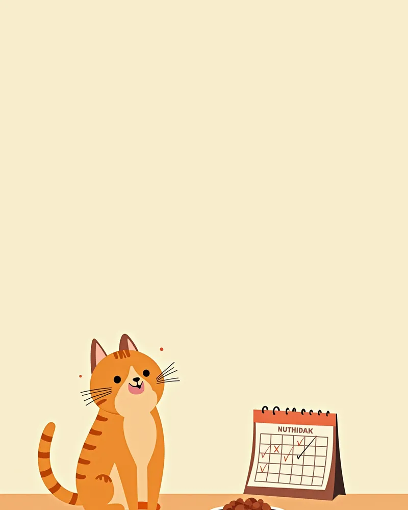 영양제 복용 일정 관리를 위한 캘린더 이미지
