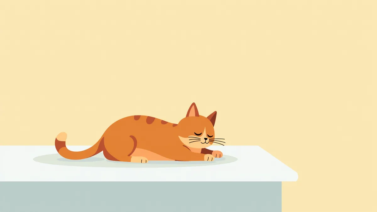 수의사 진료 중인 고양이