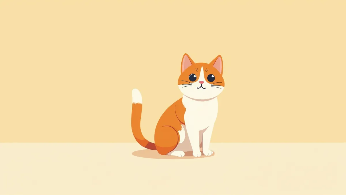 고양이 사시 증상이 있는 개체의 실사 사진