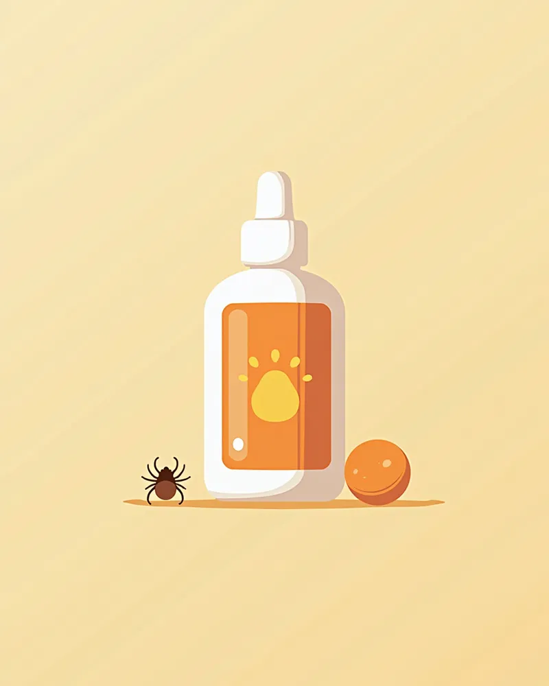 고양이용 fipronil 스폿온 제품 병