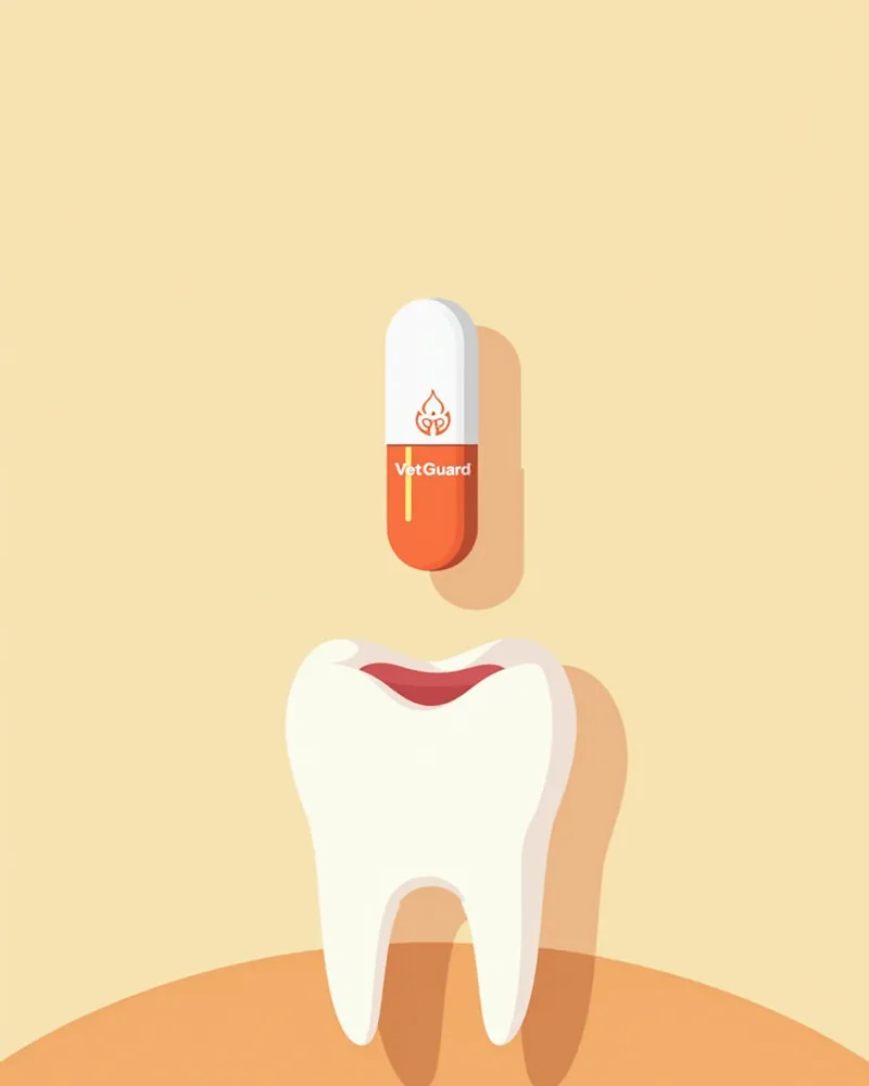 VetGuard ToothShield 치아 보호 캡슐 제품 이미지