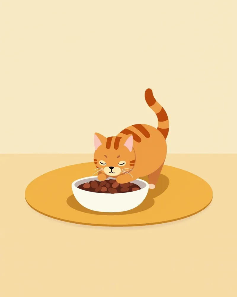 고양이 전용 요로 건강 사료 제품 이미지