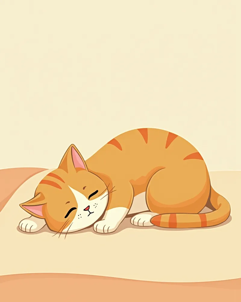 베타차단제 복용 후 졸린 고양이, 주인의 걱정스러운 표정