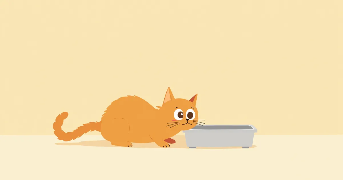 고양이 혈뇨 원인과 응급 대처