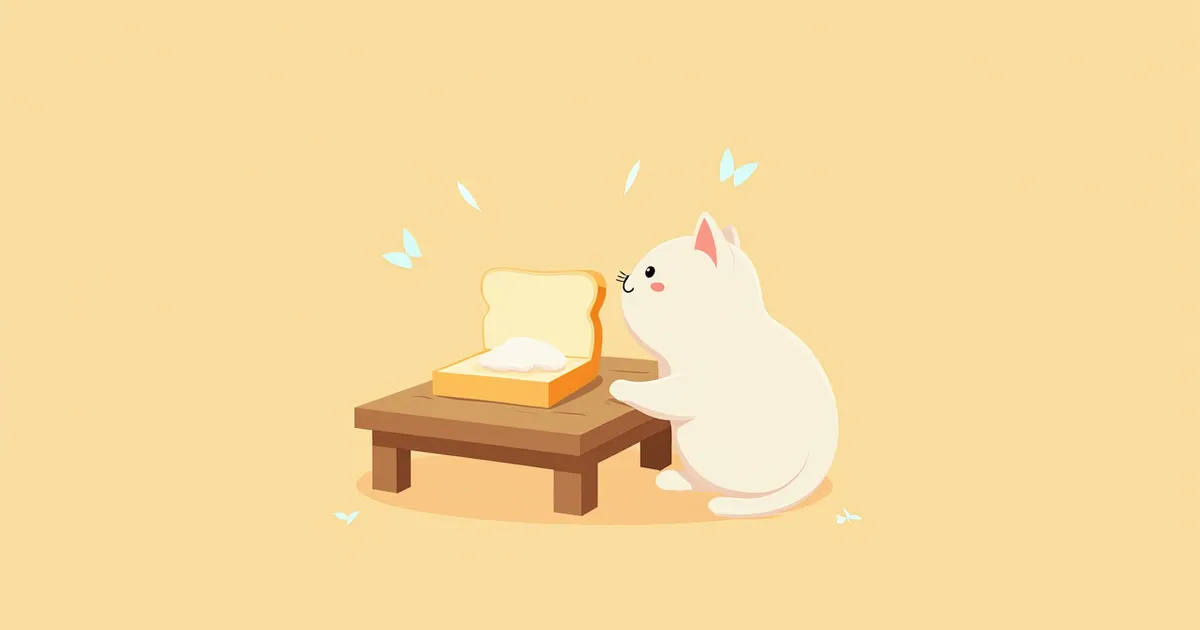 고양이 빵 먹어도 될까? 급여 시 주의사항 총정리