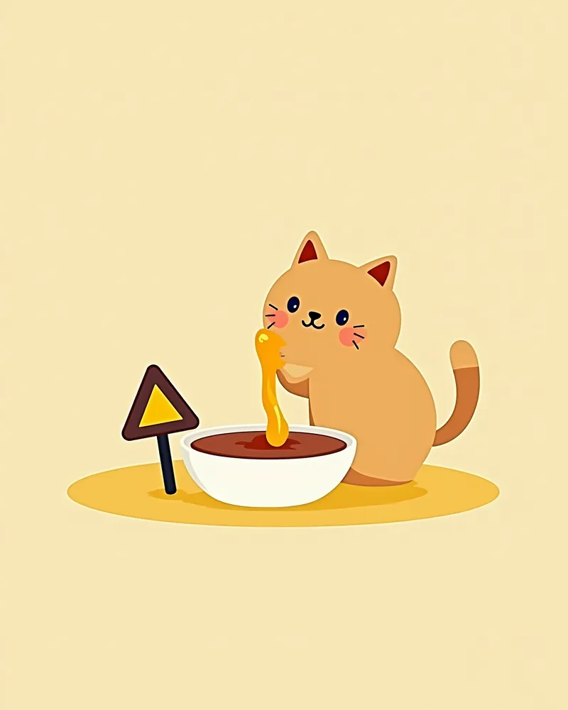 고양이와 꿀 주의 표지