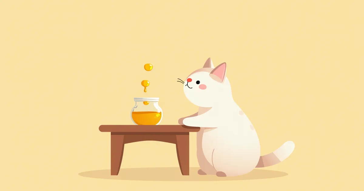 고양이 꿀 먹어도 될까? 급여량과 주의점 총정리