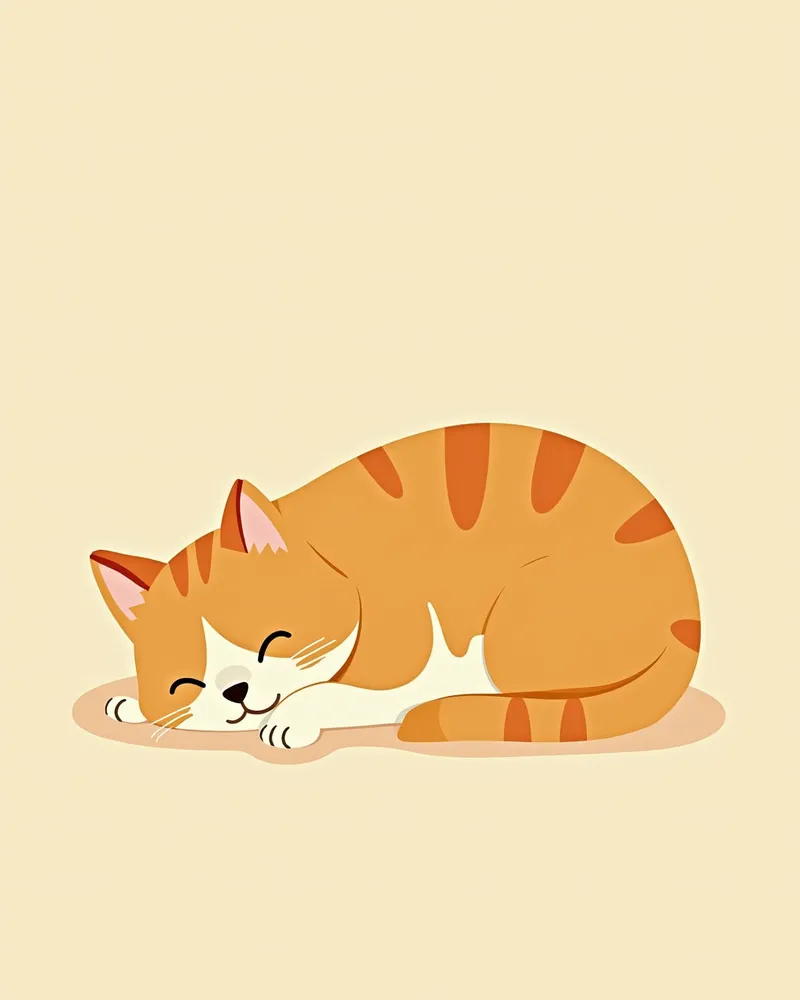 무기력한 고양이