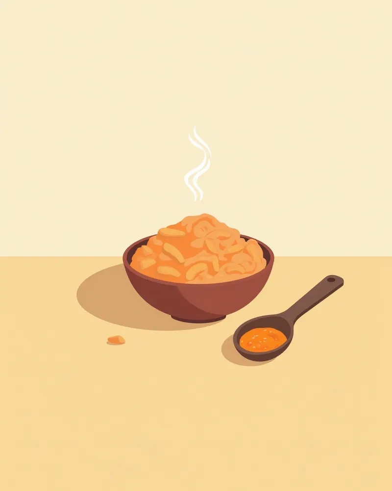 참치와 계량 스푼이 놓인 모습