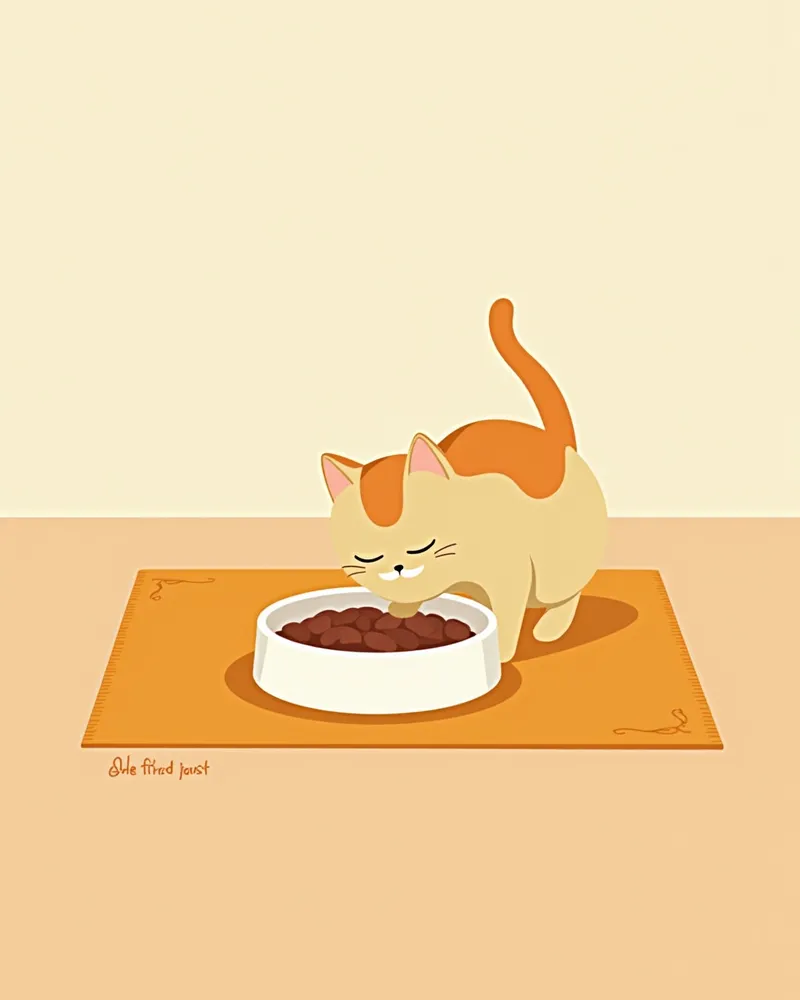 고양이 종양 환자용 최적의 식사 환경