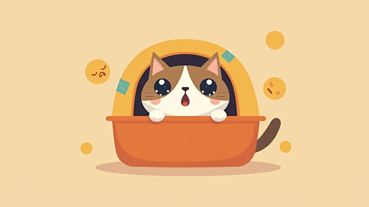 차량 이동 중 이동장 안에서 불안해하는 고양이