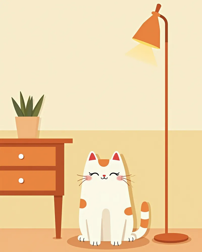 백내장 관리에 적합한 고양이 환경